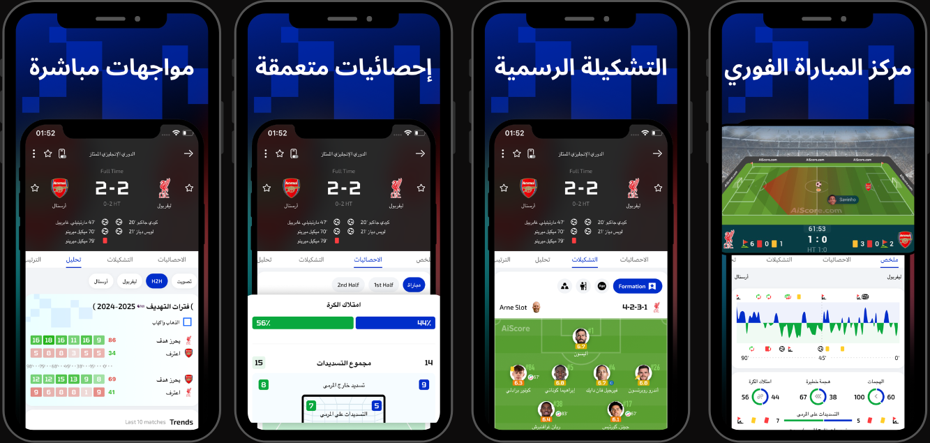 تحميل تطبيق aiscore APK برابط مباشر للاندرويد